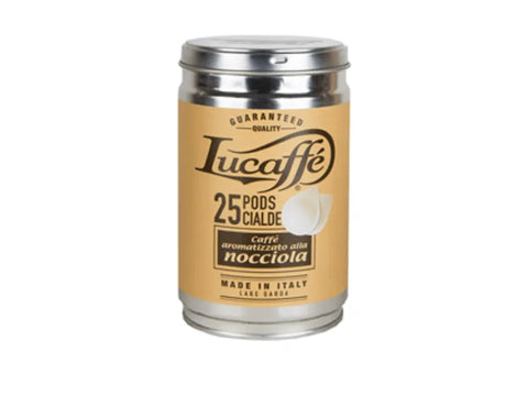 Lucaffe Nocciola Easy Serving Pods - 25 Pods - CAFELAX
