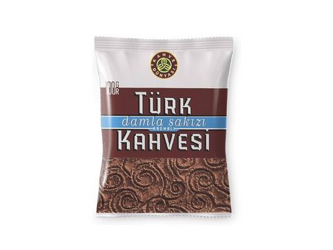 Kahve Dunyasi Mastic Flavored Medium Turkish Coffee 100g