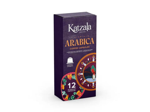 Katzala Arabica Coffee Capsules - 12 Capsules - CAFELAX