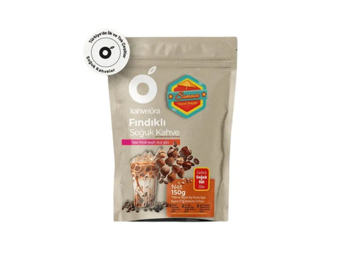 Kahvelora Ice Coffee Hazelnut Flavored 150g - CAFELAX