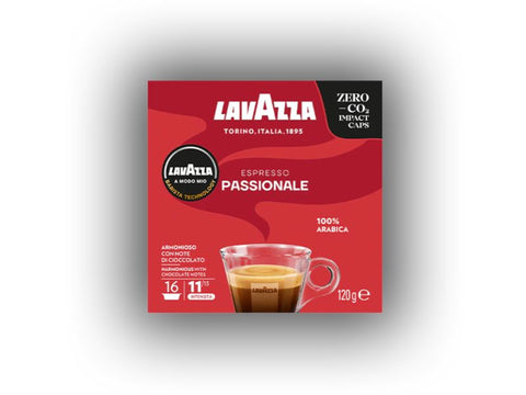 Lavazza A Modo Mio Passionale Coffee Capsules - 16 Capsules
