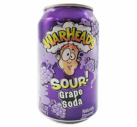 Warheads Sour Grabe Soda 355 ml