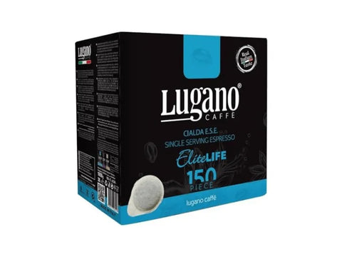 Lugano Elite Life Easy Serving Pods - 150 Pods - CAFELAX