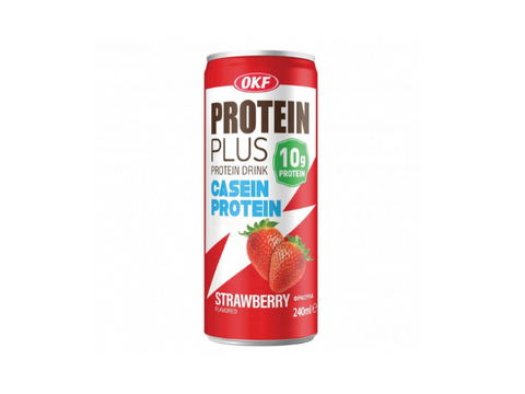 Okf Protein Plus Strawberry Protein Drink 12g Protein 240ml