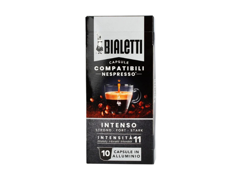 Bialetti Intenso Coffee Capsules - 10 Cpasules - CAFELAX