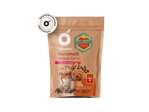 Kahvelora Ice Coffee Caramel Flavored 150g - CAFELAX