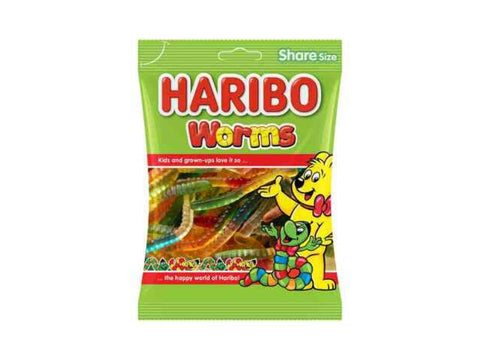 Haribo Worms Jelly 80g