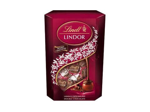 Lindt Lindor Doppio Chocolate Truffles Box 200g - CAFELAX