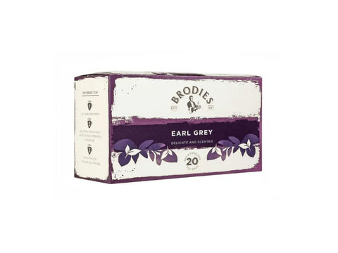 Brodies Earl Grey Tea - 20 Tea Bags - CAFELAX