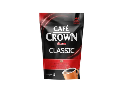 Cafe Crown Classic Instant Coffee 100g - 50 Drinks - CAFELAX