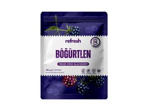 Refresh Freeze Dried Chips Blackberry 20g - CAFELAX