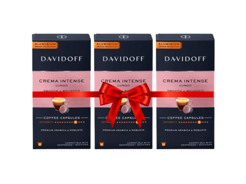 Davidoff Crema Intense Coffee Capsules Bundle 3*10 Capsules