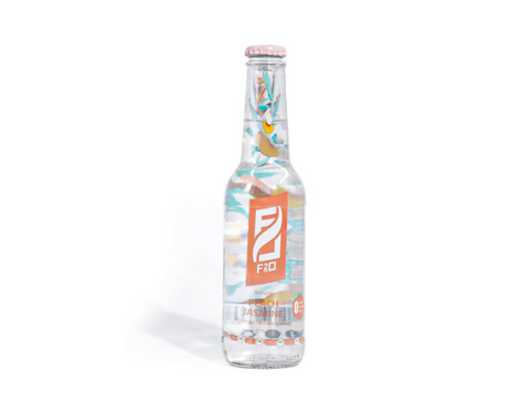 F2o Peach Jasmine Sparkling Water 275ml - CAFELAX