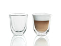 Delonghi Double-Wall Thermo Cappuccino Glasses - Set of 2 - 190ml - CAFELAX
