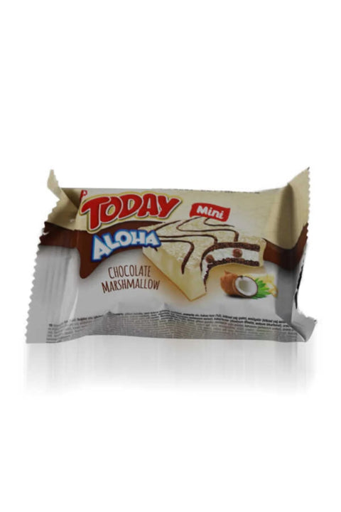 Elvan Today Aloha Mini Chocolate Marshmallow With Coconut Cake 22g