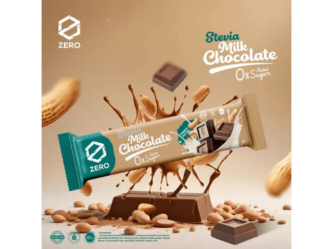 Zero Stevia Chocolate With Peanut Butter 25g - CAFELAX