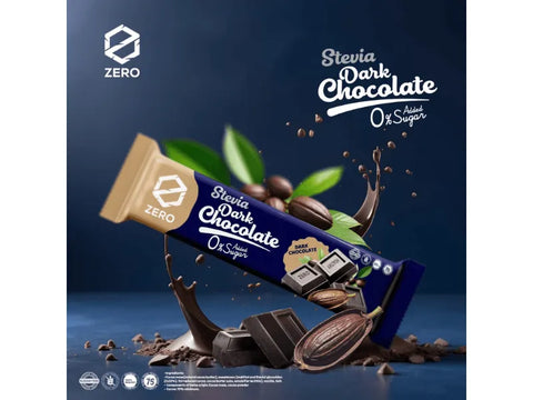 Zero Stevia Dark Chocolate 25g - CAFELAX