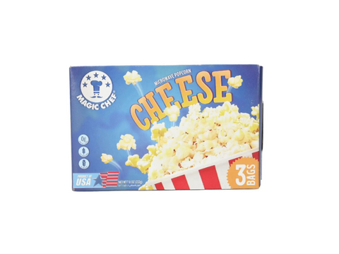 Magic Chef Microwave Popcorn Cheese 3 Bags - 222g - CAFELAX