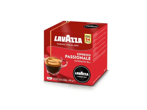 Lavazza A Modo Mio Passionale Coffee Capsules - 54 Capsules - CAFELAX