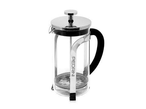 Pedrini Stainless Steel & Tempered Glass French Press 350ml