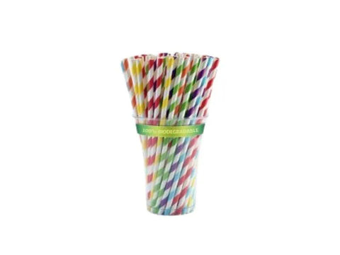 Greenwood Biodegradable Straw 6mm*197mm - 25 Straws - CAFELAX