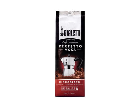 Bialetti Perfetto Moka Cioccolato Ground Coffee 250g - CAFELAX