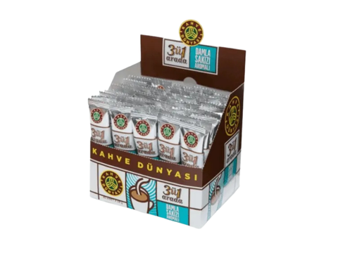 Kahve Dunyasi Instant Coffee 3*1 With Mistaka - 40 Sachets - CAFELAX