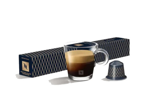 Nespresso Festive Black Espresso Coffee Capsules - 10 Capsules