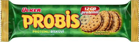 Ülker Probis Cacao Cream With Protein Sandwich Biscuits 75g