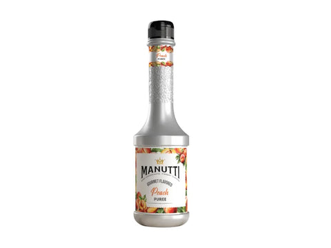 Manutti Peach Puree 1250 gm - CAFELAX