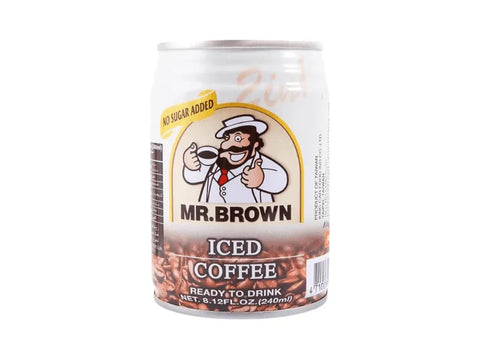 Mr.Brown Iced Coffee No Sugar Added 250 ml - CAFELAX