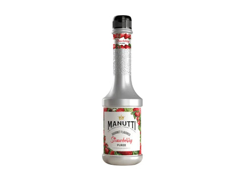 Manutti Strawberry Puree 1250 gm - CAFELAX