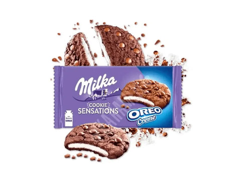 Milka Sensations Cookies OREO Creme 156g - CAFELAX