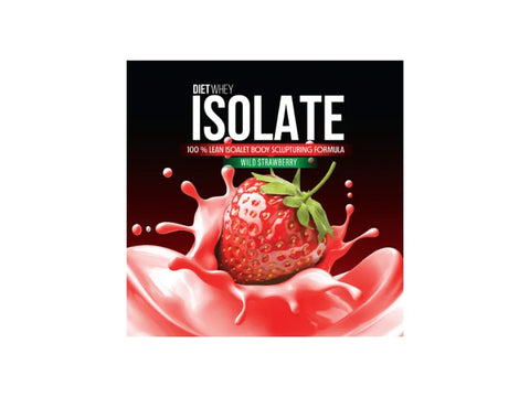 Zero Dietwhey Isolate Wild Strawberry 25g Protein - 1 Sachet - CAFELAX