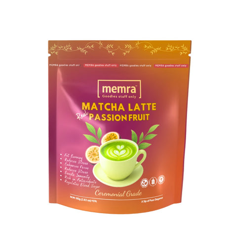 Memra Matcha Latte Passion Fruit 80g