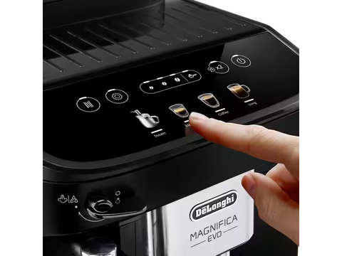 De'Longhi Magnifica Evo Automatic Bean To Cup Espresso Machine - 4 one-touch recipes - ECAM290.21.B