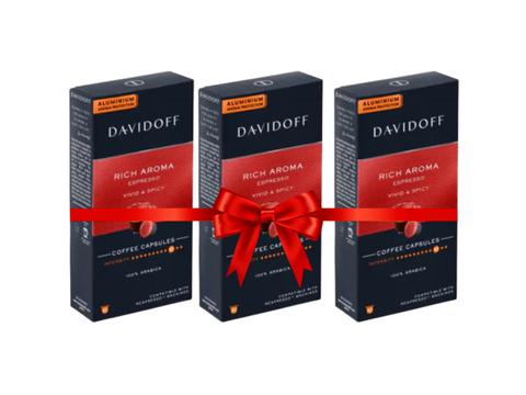 Davidoff Rich Aroma Coffee Capsules Bundle 3*10 Capsules