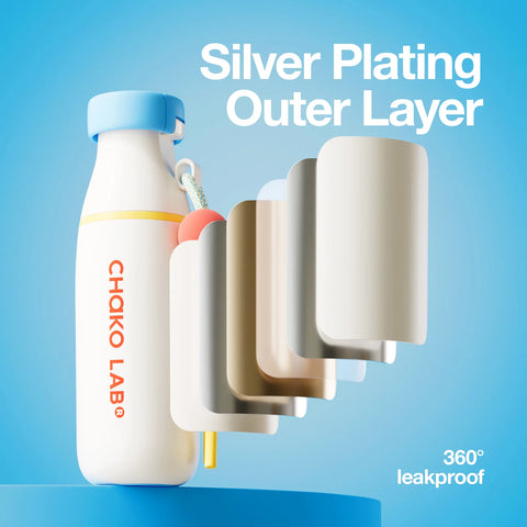 Chako Lab  White & Blue Bottle Drink - 480 ML
