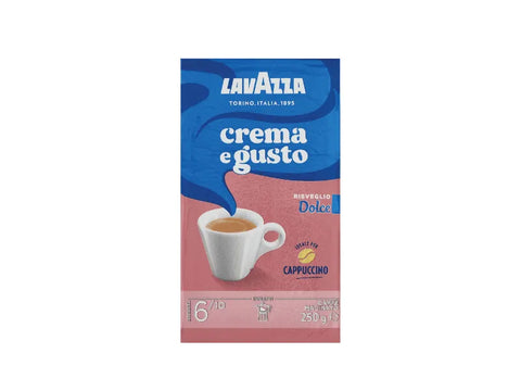 Lavazza Crema E Gusto Dolce Ground Coffee 250g - CAFELAX