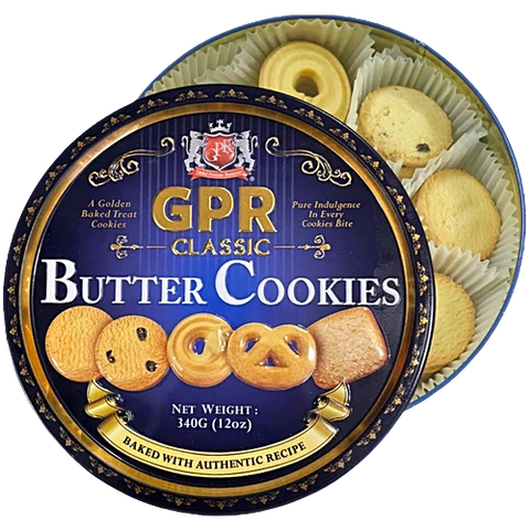 GPR Classic Butter Cookies Baked With Aunthetic Recipe 340g