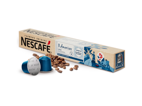 Nescafe 3 Americas Coffee Capsules - 10 Capsules