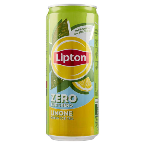 Lipton Ice Tea Zero Sugar Lemon Can 330ml