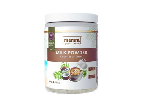 Memra Coconut-Based Milk Powder for Coffee and Beverages 250g – Gluten Free - CAFELAX