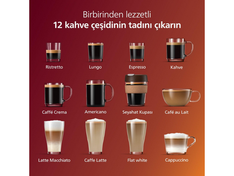 Philips EP5443/70 Bean To Cup Coffee machine 12 Different Drinks