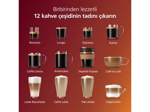 Philips EP5400 Bean To Cup Coffee machine 12 Different Drinks