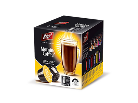 Cafe Rene Morning Cafe Dolce Gusto Coffee Capsules - 16 Capsules