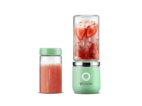 Yasomi Portable Glass Smoothie Hand Blender - CAFELAX