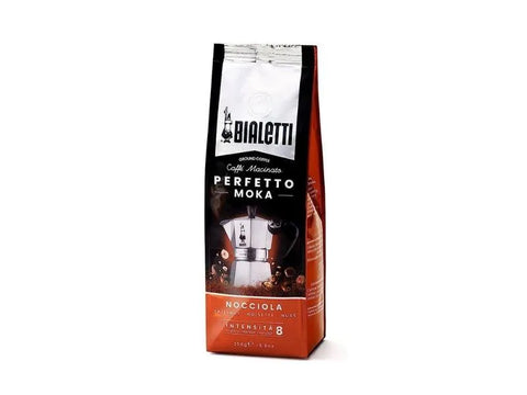 Bialetti Perfetto Moka Nocciola Ground Coffee 250g - CAFELAX