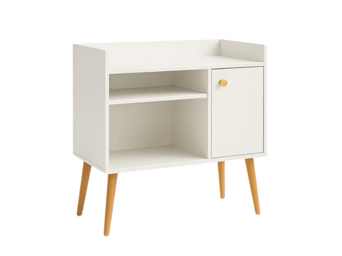 Modern Multi-Use Coffee Corner with Glass Top – Elegant & Functional Design - CAFELAX
