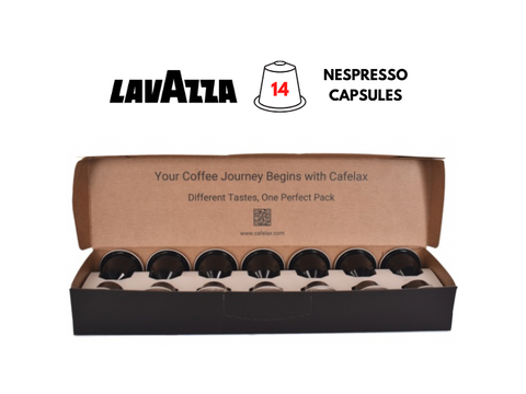 CAFELAX Variant Lavazza Capsules - 14 Capsules